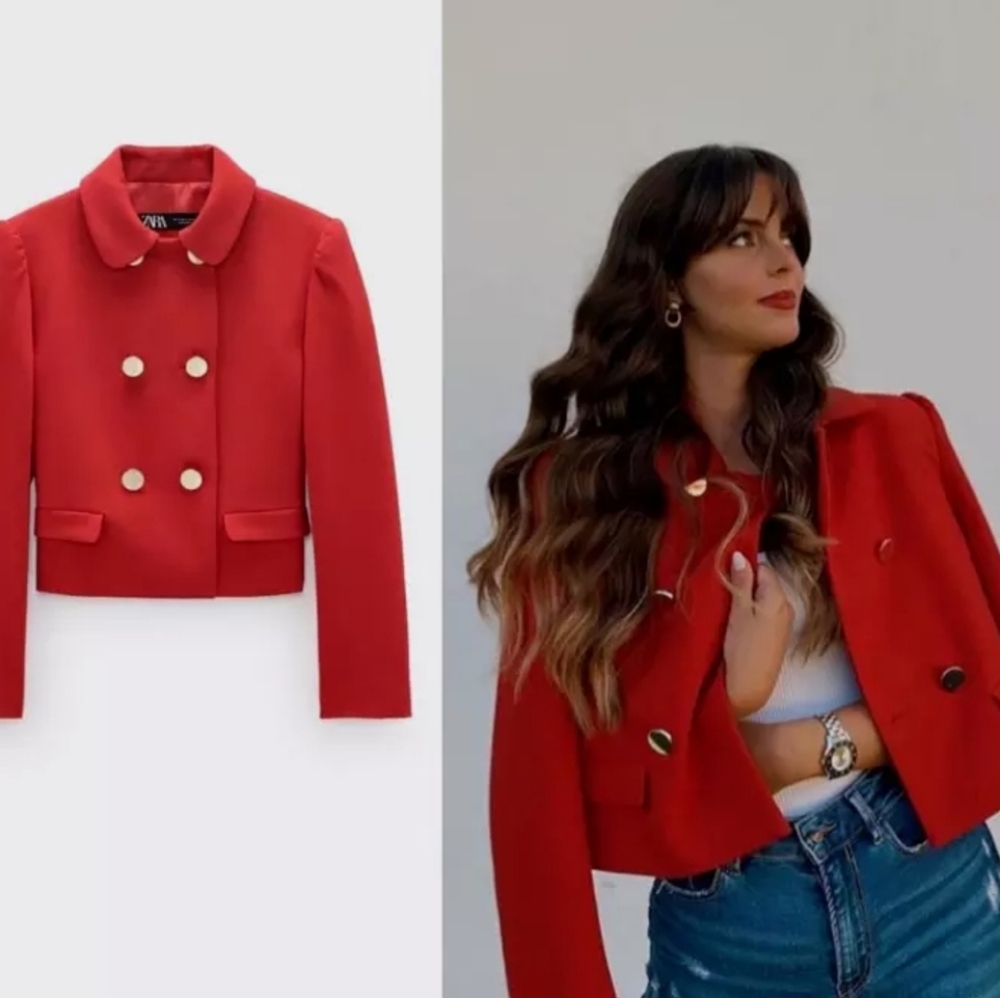 Zara Peter pan collar jacket